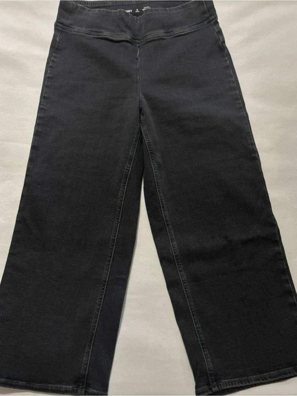Old Navy Gray Wide-Leg Women's Jeans - Classic High-Rise